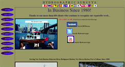 Desktop Screenshot of hydrosurveys.net